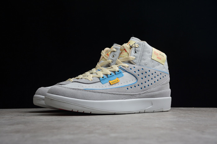 union x air jordan 2 “grey fog” dn3802-001