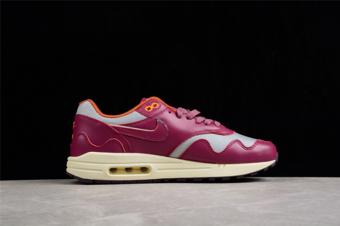 nike air max 1 patta waves rush maroon do9549-001