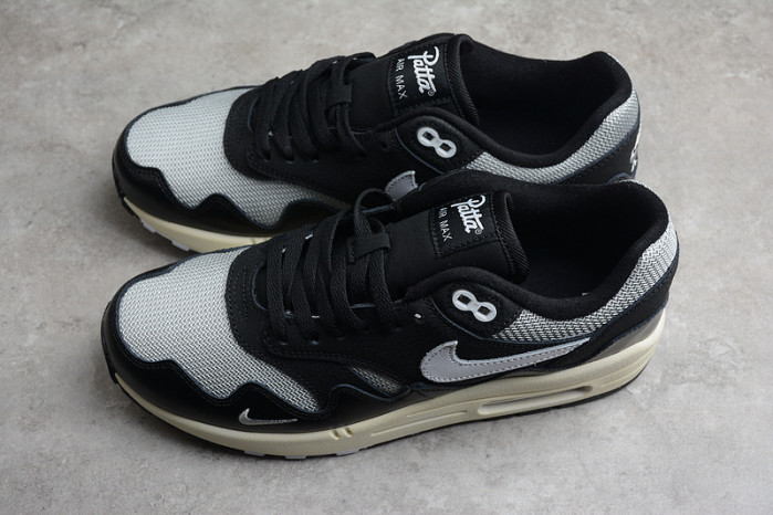 patta x nike air max 1 black dq0299-001