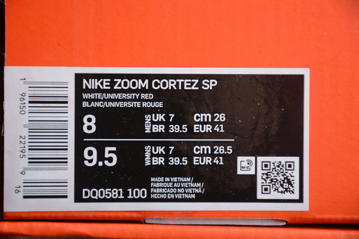sacai x nike cortez white red navy blue dq0581-100