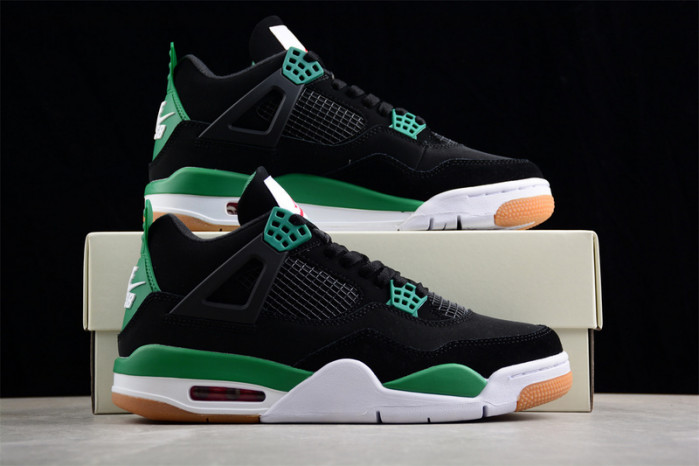 air jordan 4 sapphire white/green/black - dr5415-030