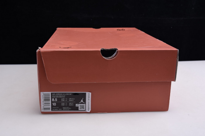 clot x air jordan 14 low sepia stone dc9857-200