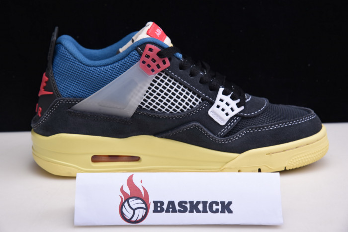 air jordan 4 retro union off noir dc9533-001