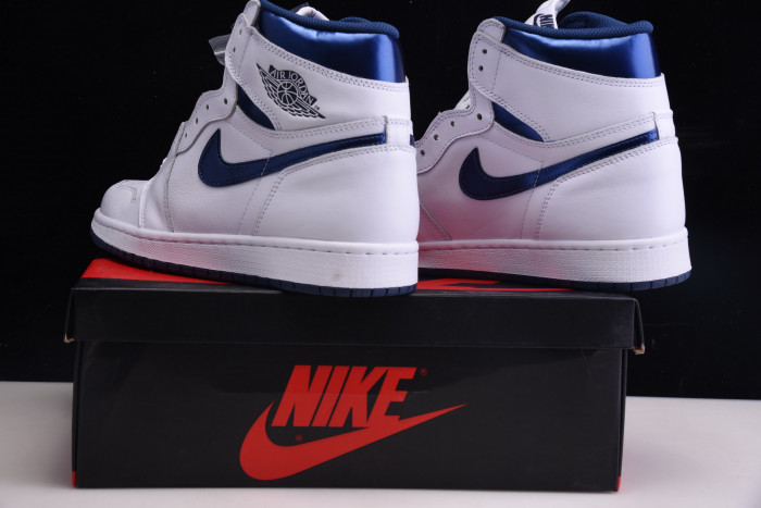 jordan 1 retro high og "metallic navy" 555088-106