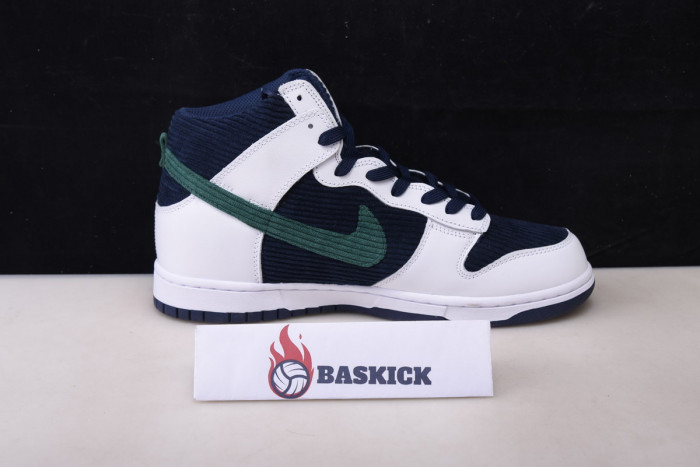nike dunk high sports specialties white navy dh0953 400