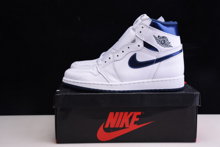 jordan 1 retro high og "metallic navy" 555088-106
