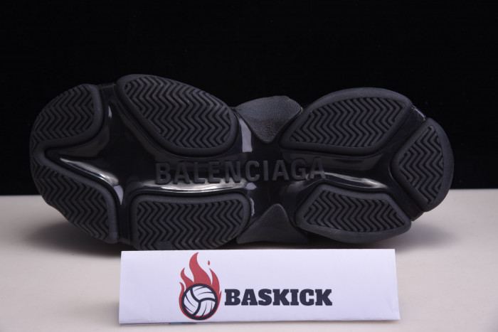 bl triple s trainers black sneakers h903p8082