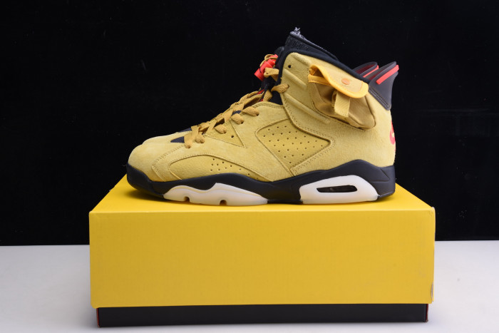 Travis Scott x Air Jordan 6 “Yellow” - CN1084-300