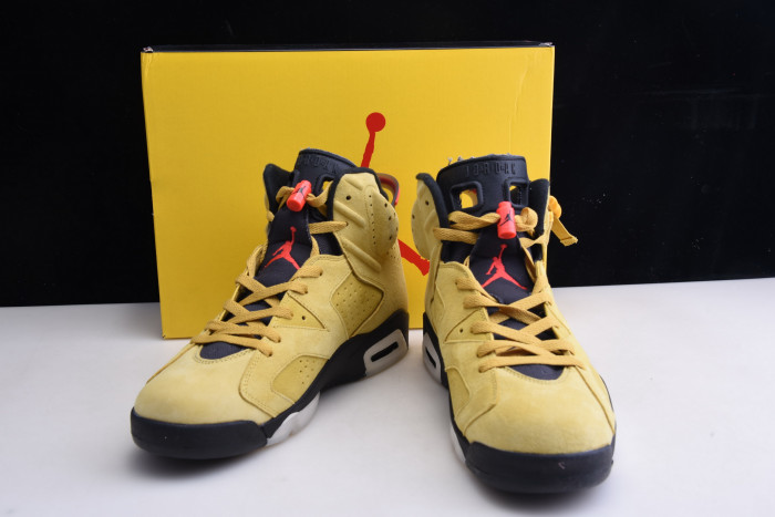 Travis Scott x Air Jordan 6 “Yellow” - CN1084-300