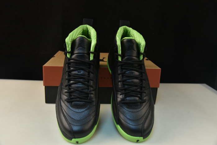 air jordan xii “black/neon green”