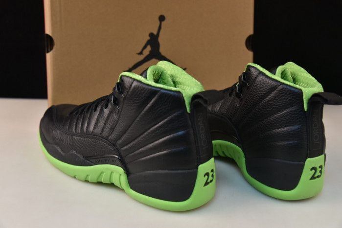 air jordan xii “black/neon green”