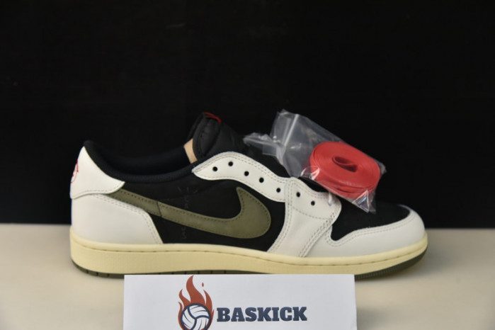 travis scott x air jordan 1 low og olive dz4137-106