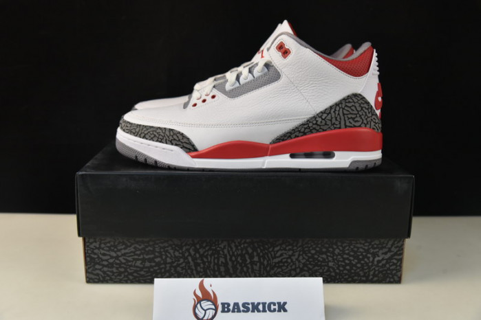 air jordan 3 og fire red 2022 dn3707-160