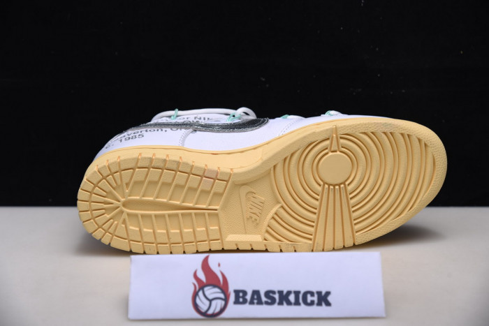 ofw nike dunk low the 01 of 50 white dm1602-127