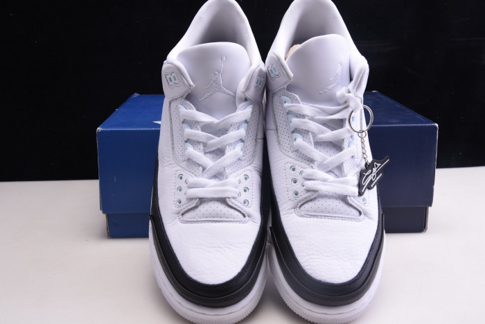fragment air jordan 3 white black da3595-100