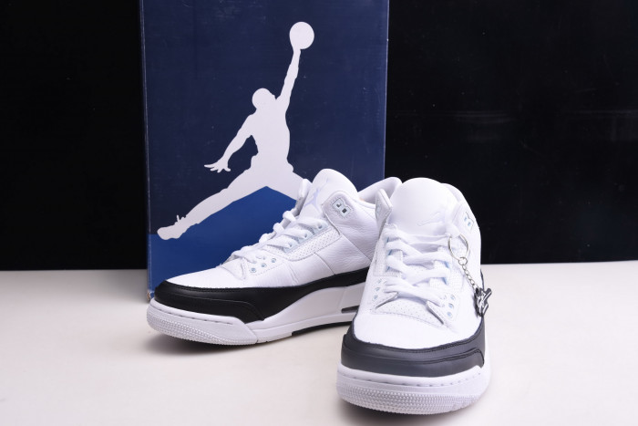 fragment air jordan 3 white black da3595-100