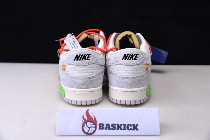 nike dunk low ofw lot 13 of 50 dj0950-110