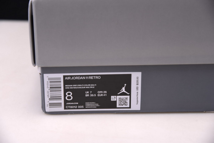air jordan 11 retro cool grey 2021 ct8012 005