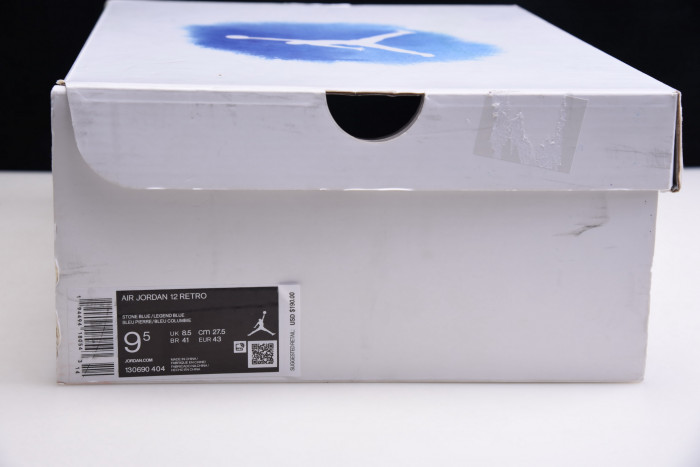 jordan 12 retro stone blue - 130690-404