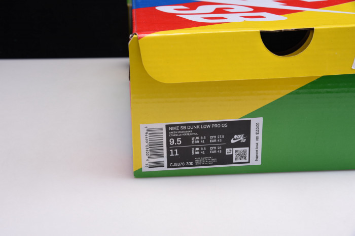 nike sb dunk low grateful dead bears green - cj5378-300