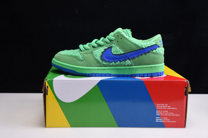nike sb dunk low grateful dead bears green - cj5378-300