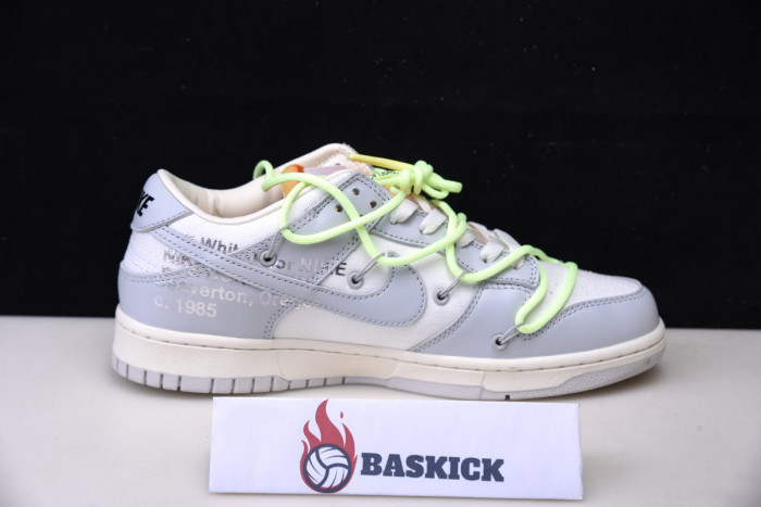 nike dunk low ofw lot 43 dm1602-128