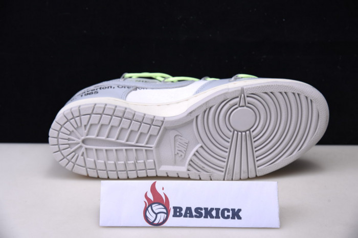 nike dunk low ofw lot 43 dm1602-128