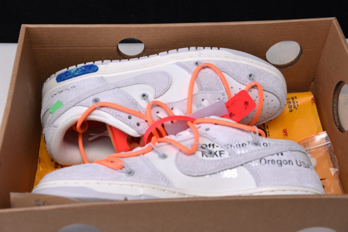 nike dunk low ofw lot 31 dj0950-116