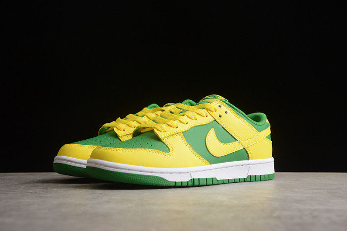 nike sb dunk low reverse brazil - dv0833-300