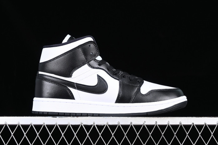 air jordan 1 mid panda dv0991-101