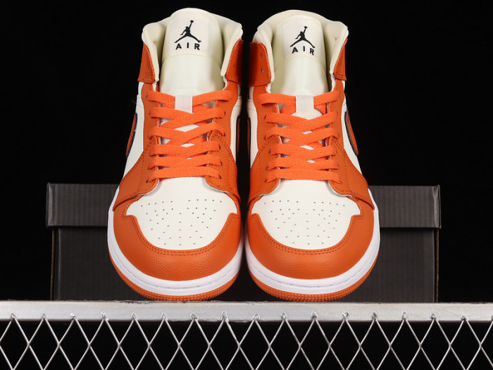 air jordan 1 mid se wmns coconut milk sport spice dv1302-100
