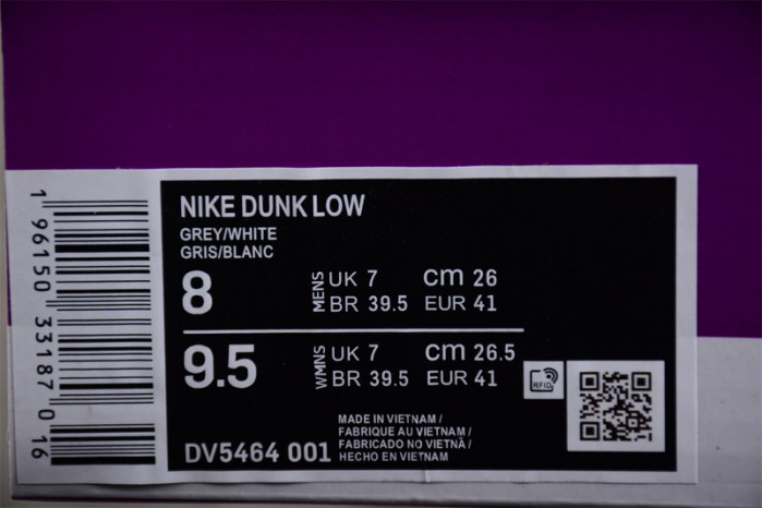 nike sb dunk low “grey gum” dv5464-001