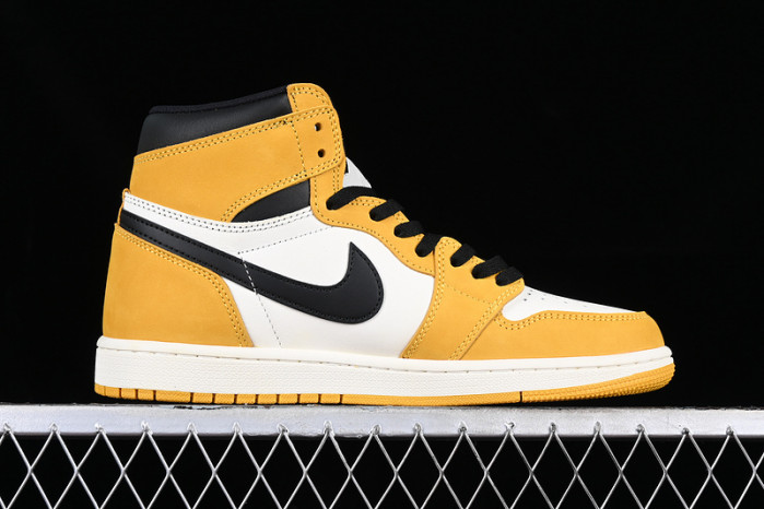 air jordan 1 high og "yellow ochre" dz5485-701