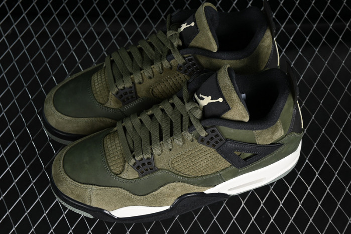 air jordan 4 craft "medium olive" fb9927-200