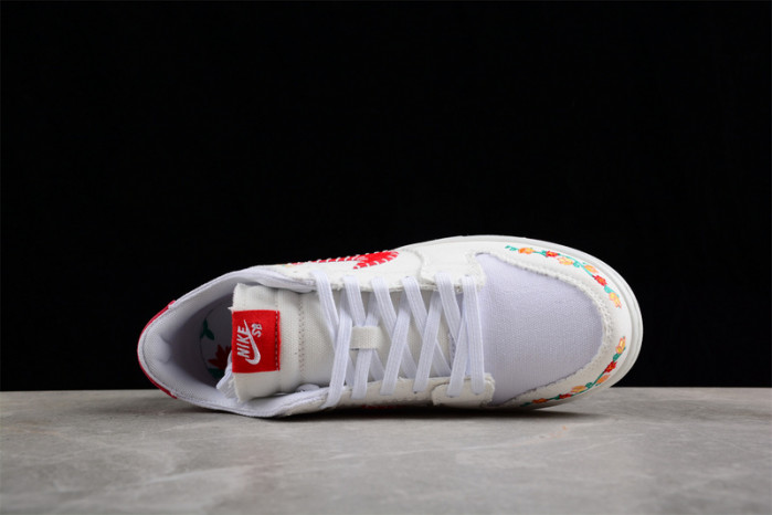 nike sb dunk low decon n7 white red fd6951-700