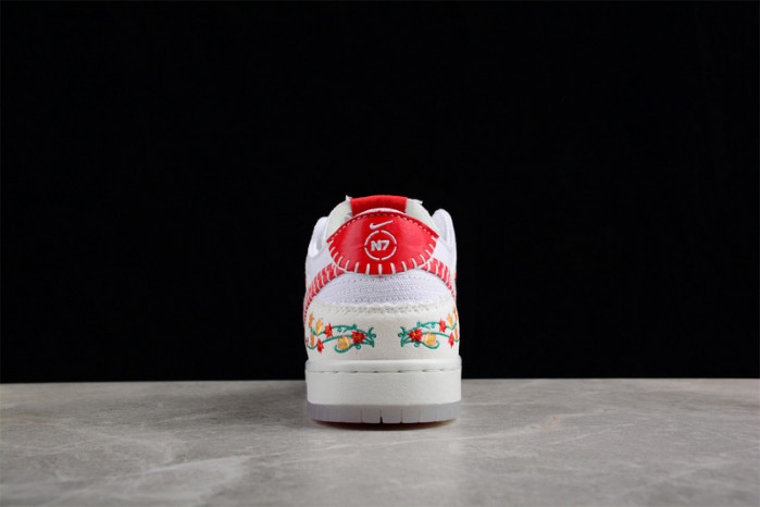 nike sb dunk low decon n7 white red fd6951-700