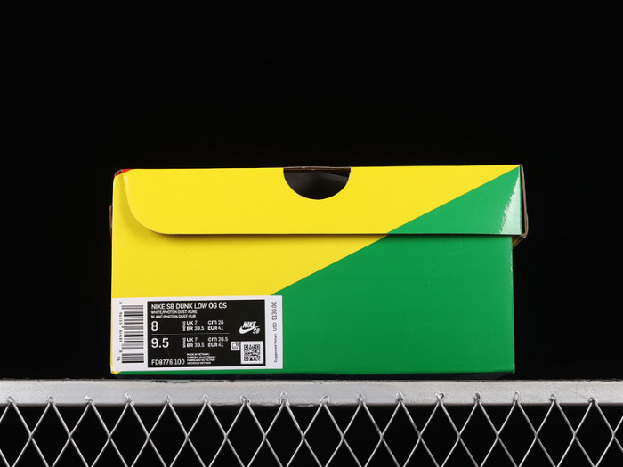 nike sb dunk low white lobster fd8776-100