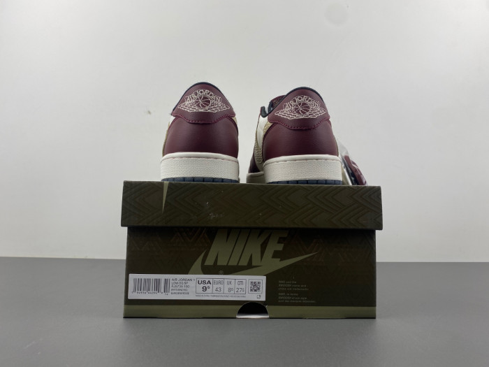 travis scott x air jordan 1 low year of the dragon fj5735-100