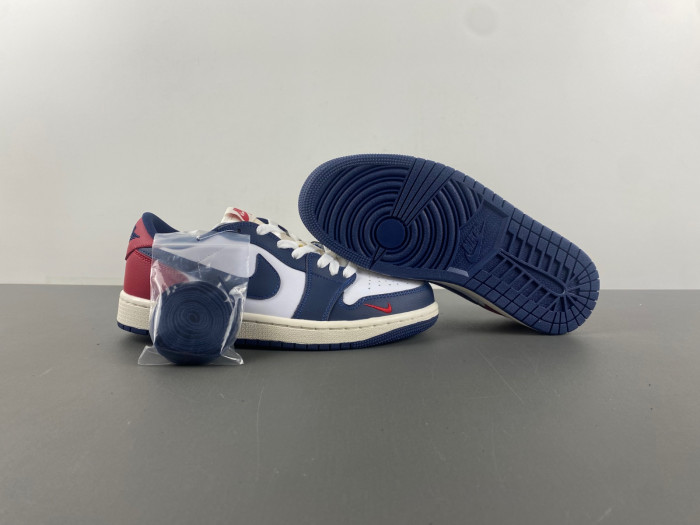 JORDAN 1 RETRO LOW OG HOWARD UNIVERSITY HQ2993-100