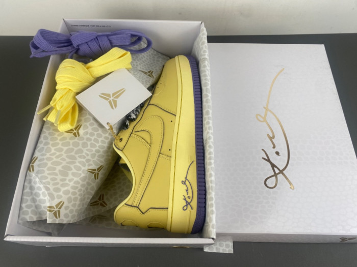 Kobe Bryant x Nike Air Force 1 Protro “Soft Yellow” HV9408-700