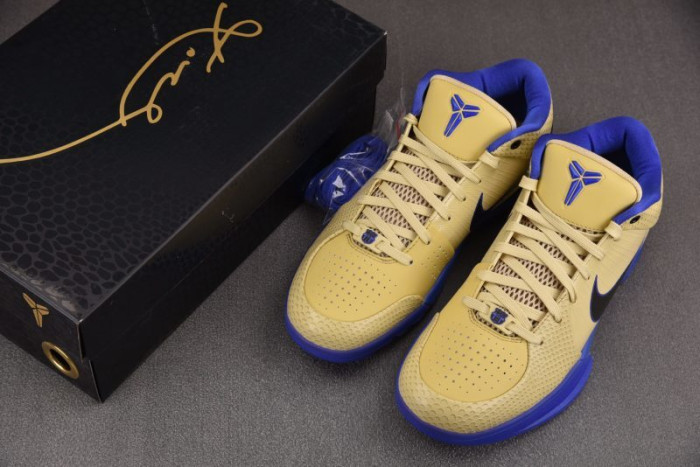 Nike Kobe 4 Protro FC Barcelona Team Gold IM2532-701