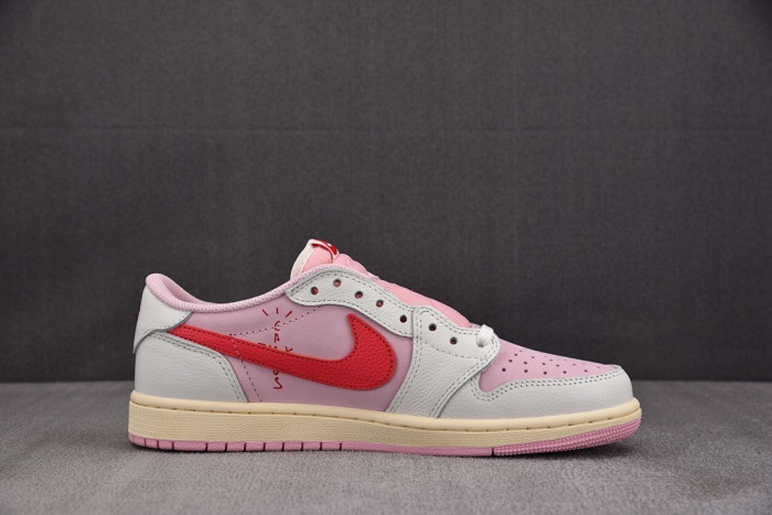 Air Jordan 1 Retro Low OG SP Travis Scott Shy Pink IQ7604-101