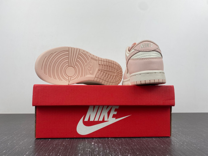 nike dunk low sp orange pearl kids-cw1588-101