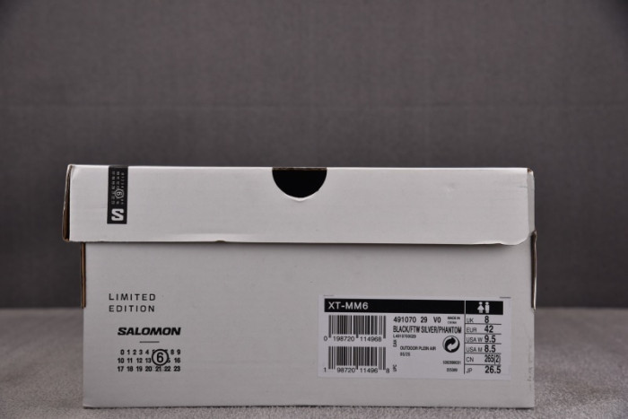 salomon xt-mm-6 mm6 ma1s0n Marg*e1a black silver l491070