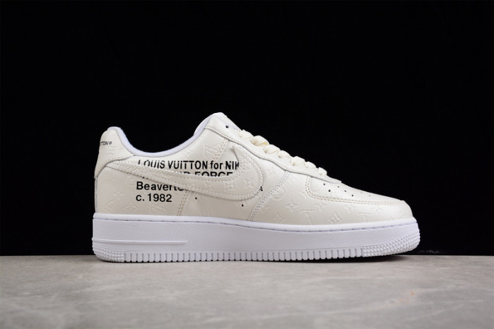 nike air force 1 low cream white black lv3369-100