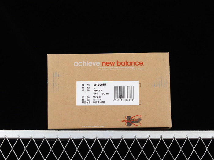 new balance 1906r white rain cloud silver metallic m1906ri