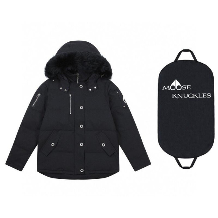 M00SE KNUCKLES COAT BLACK